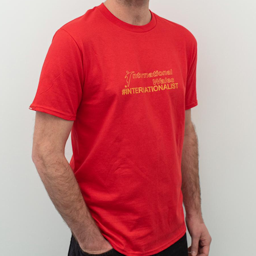 '#Internationalist' T-Shirt by Wal Goch